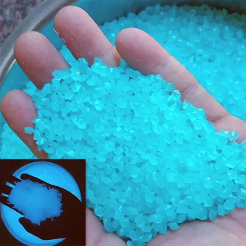 Ocean Aquarium - 1000pcs 어두운 자갈 돌에 3-5mm 빛나는