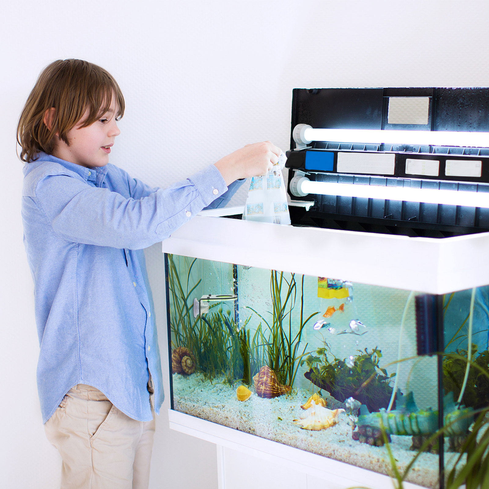 Reef Aquarium - 2개 세트, 아크릴 소재의 안정적인 산호