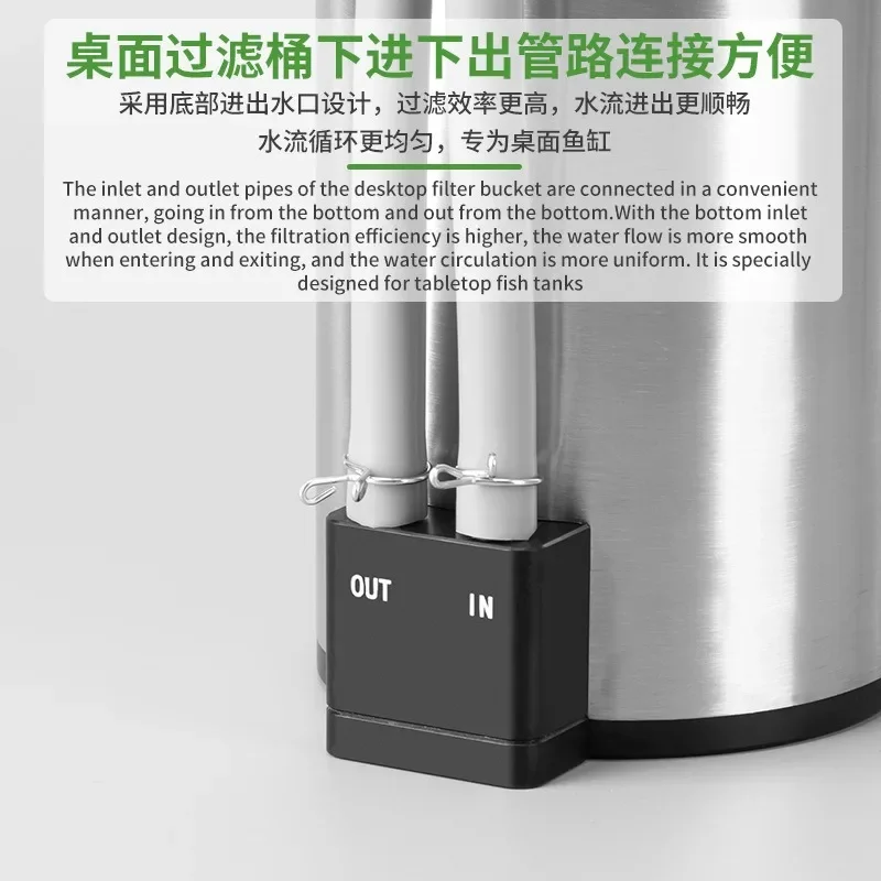 무소음 데스크탑 어항 필터 배럴 내장형 워터 펌프 US - Reef Tank Filter 리뷰 및 가격