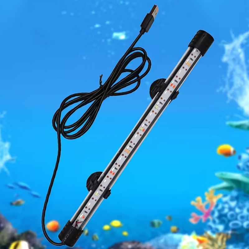 17-47CM USB 플러그 수족관 조명 LED 방수  - Aquarium Marine Lights 리뷰 및 가격