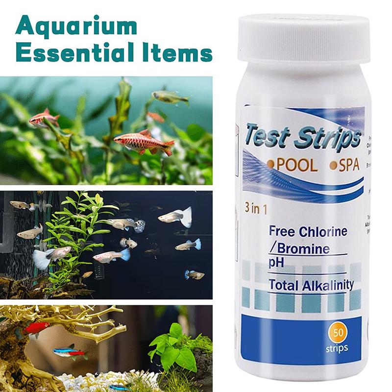 수족관 수질 테스트 스트립 8 in 1 광범위 테스트  - Saltwater Tank 리뷰 및 가격