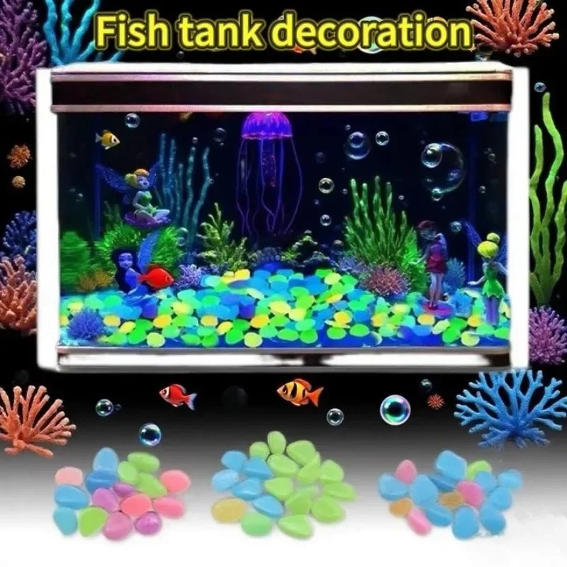 100-1000개 발광석 정원 어항 풍경 야광석 장식  - Marine Fish Tank 리뷰 및 가격